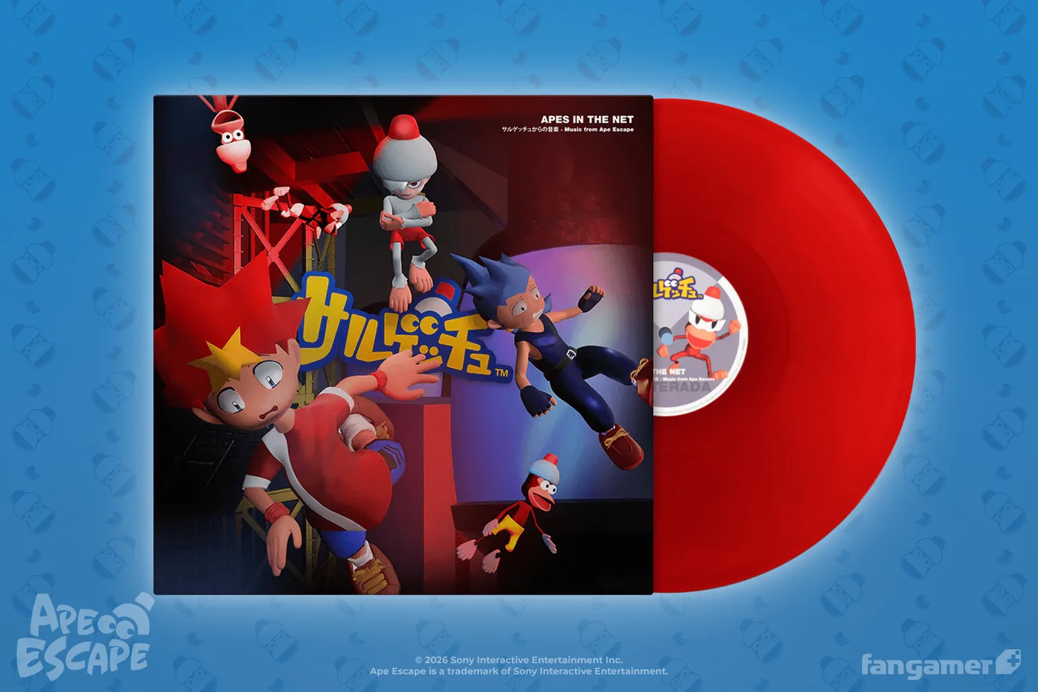 Fangamer Ape Escape Soichi Terada - Apes in the Net (2025 Edition) Vinyl