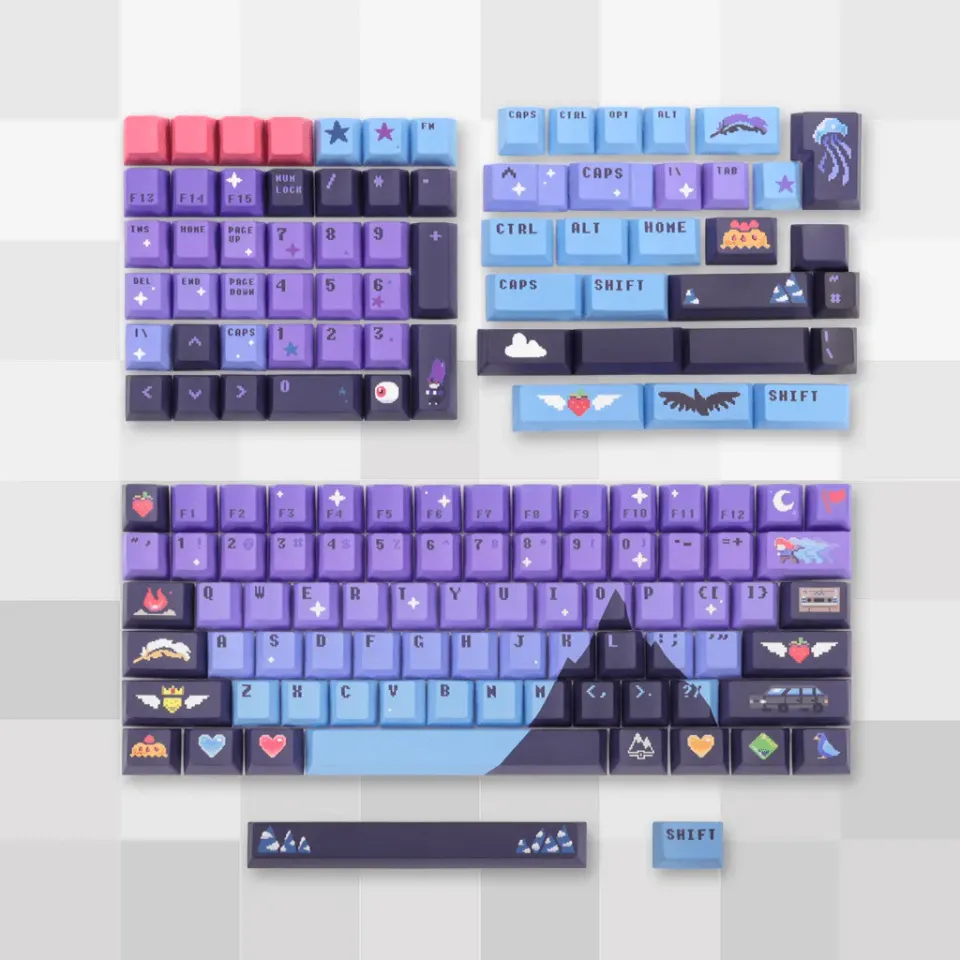 Fangamer Celeste Keycap Set Tastenkappen PBT