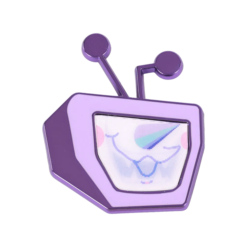 Fangamer DELTARUNE Mr. Tenna Lenticular Pin