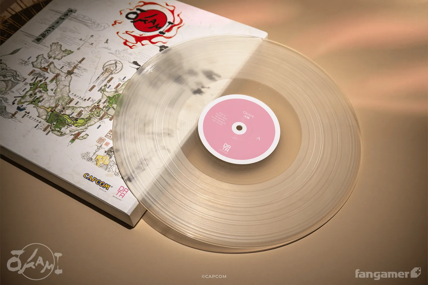 Fangamer Okami Vinyl-Soundtrack 4LP Box-Set clear