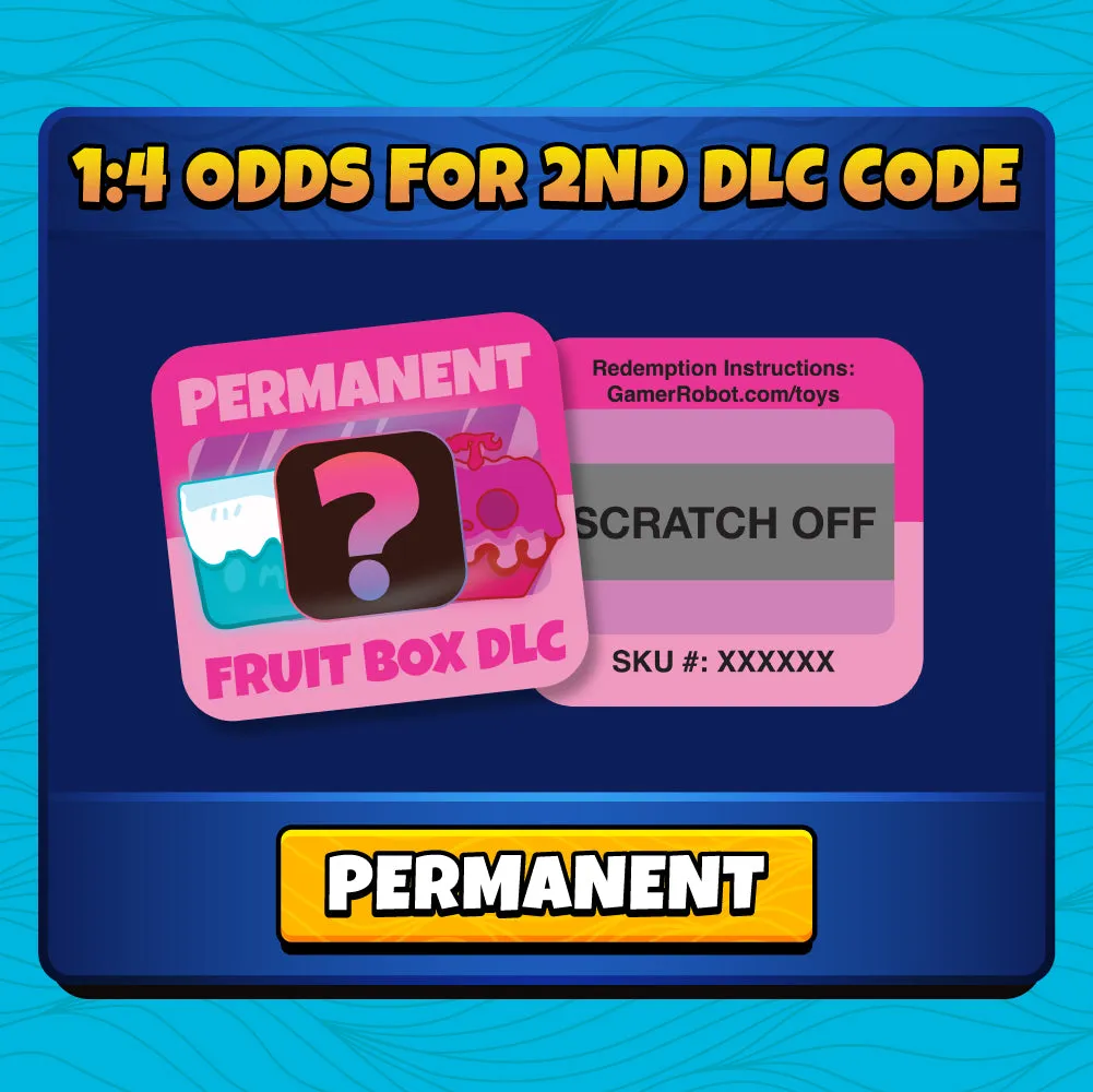 Blox Fruits Mystery Fruit Plüschtier Serie 1 10 cm mit DLC
