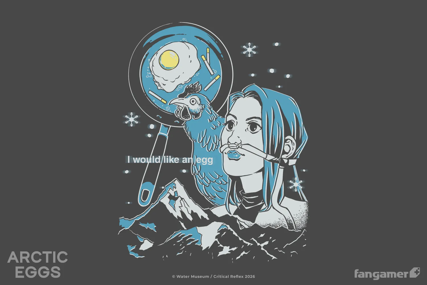 Fangamer Arctic Eggs I Would Like An Egg T-Shirt