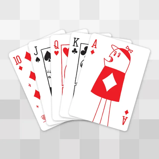 Fangamer Homestar Runner Playing Cards Spielkarten Deck Linen-Finish