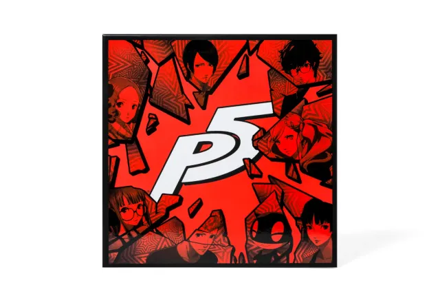 Persona 5 Essential Edition Soundtrack 4LP Vinyl Box farbig