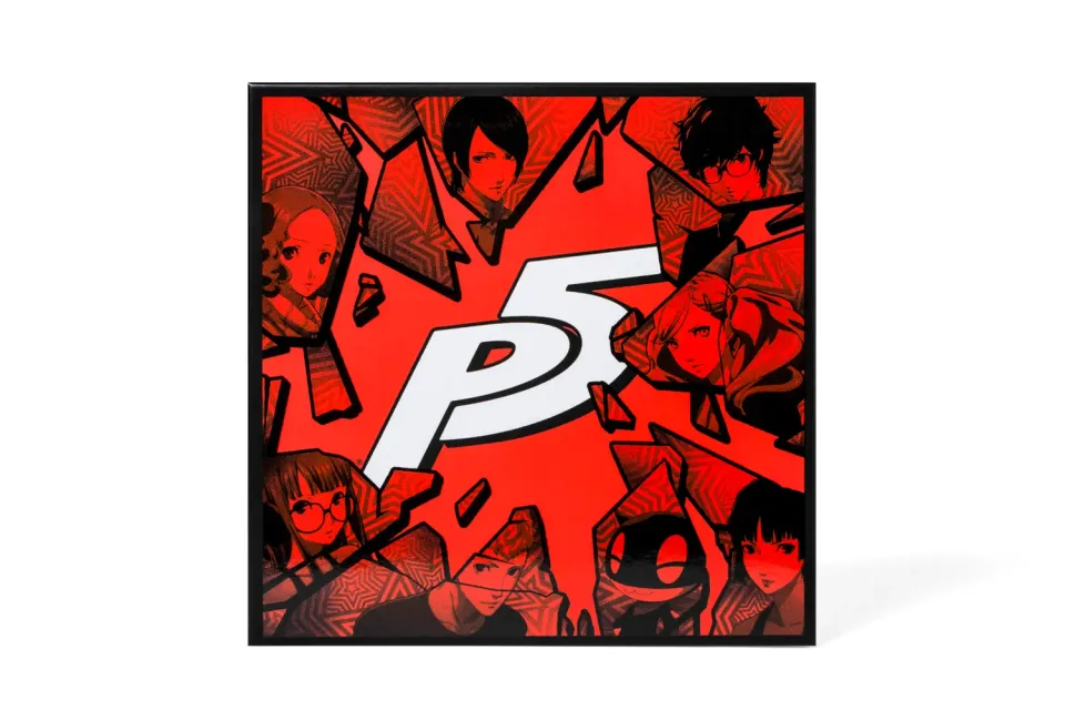 Persona 5 Essential Edition Soundtrack 4LP Vinyl Box farbig