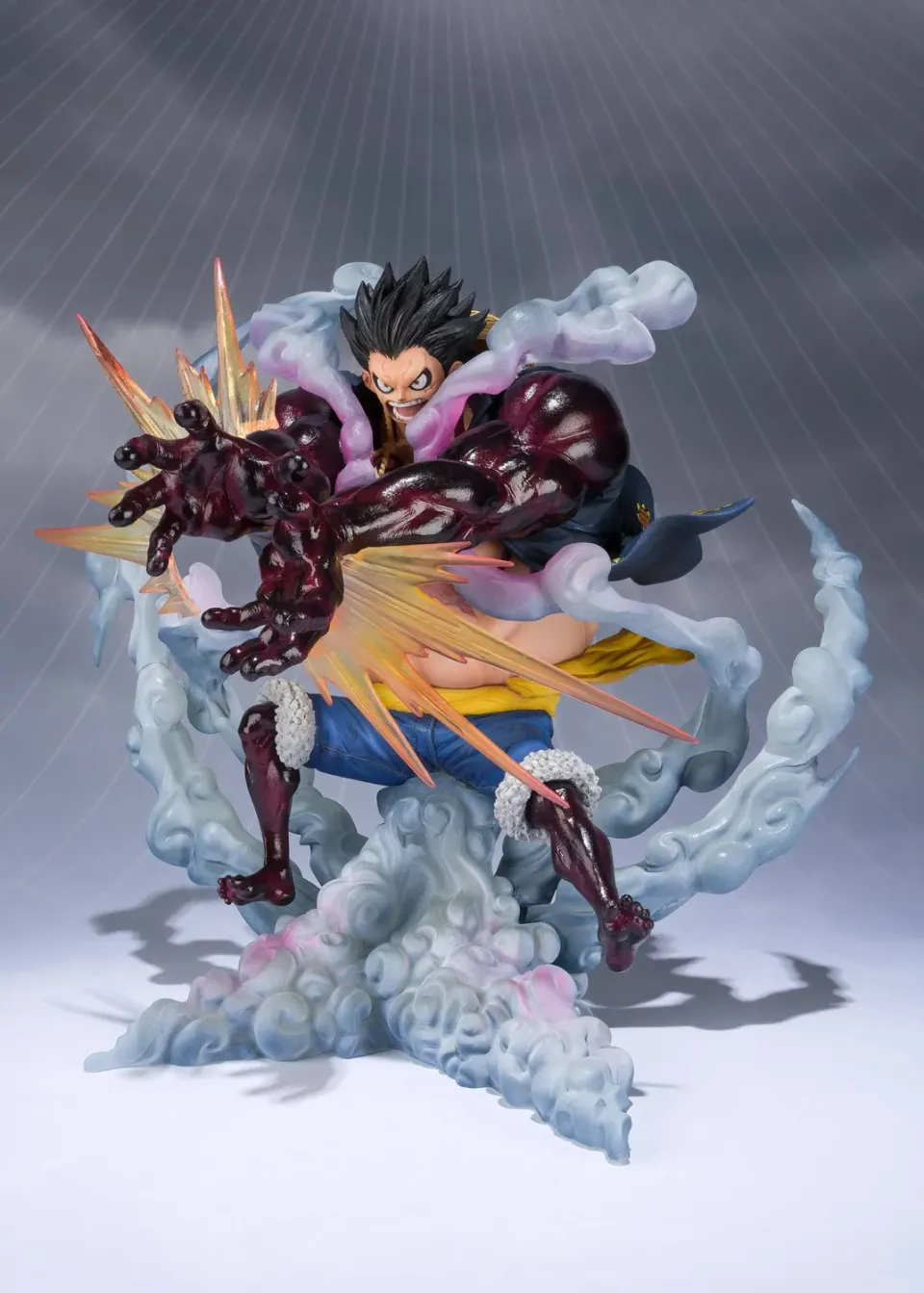 One Piece FiguartsZERO Luffy Gear 4 Leo Bazooka Statue 18 cm