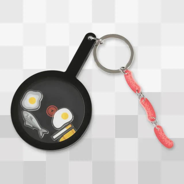 Fangamer Arctic Eggs Frying Pan Schlüsselanhänger Acryl 9 cm