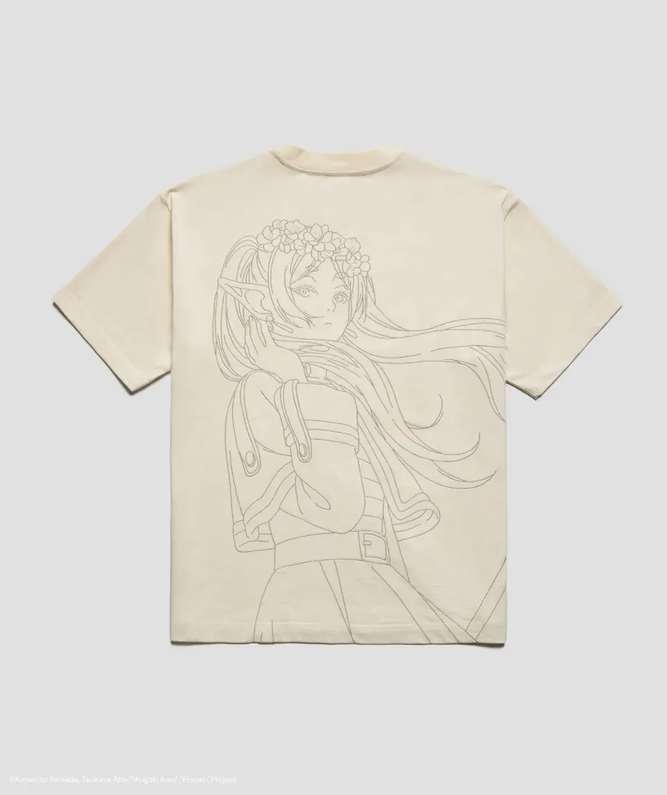 Team Liquid Frieren Embroidered Oversized Tee