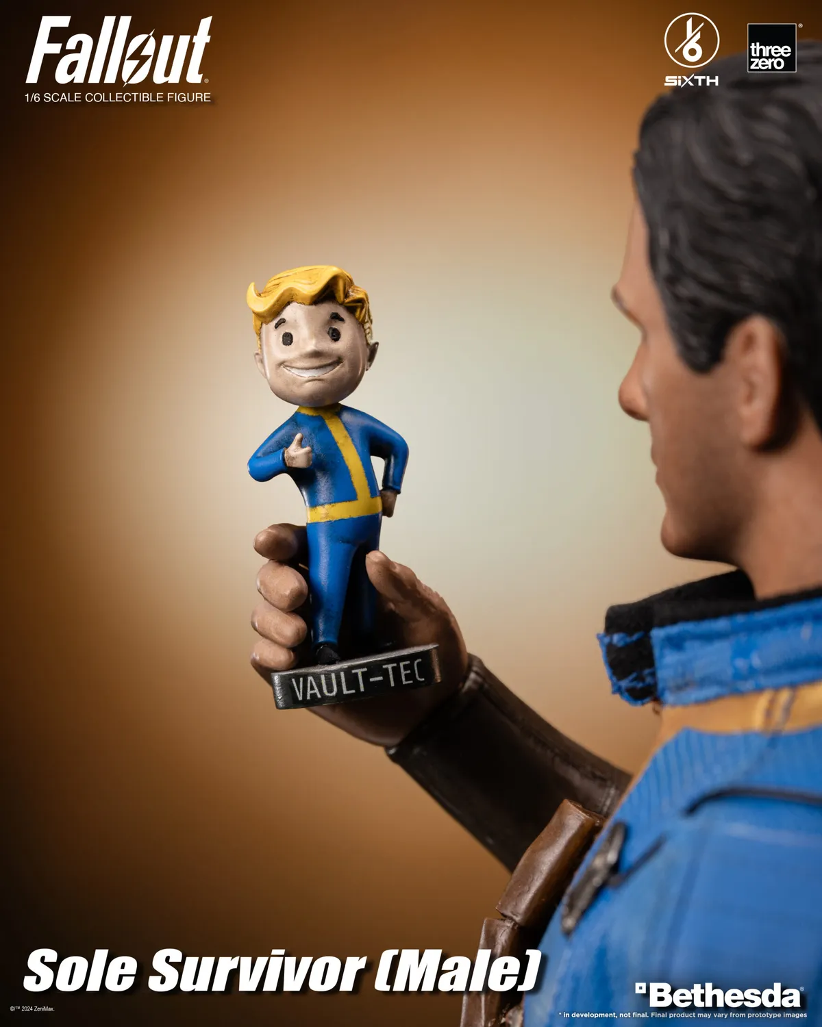 threezero Fallout 4 Sole Survivor 1/6 Figur 31 cm