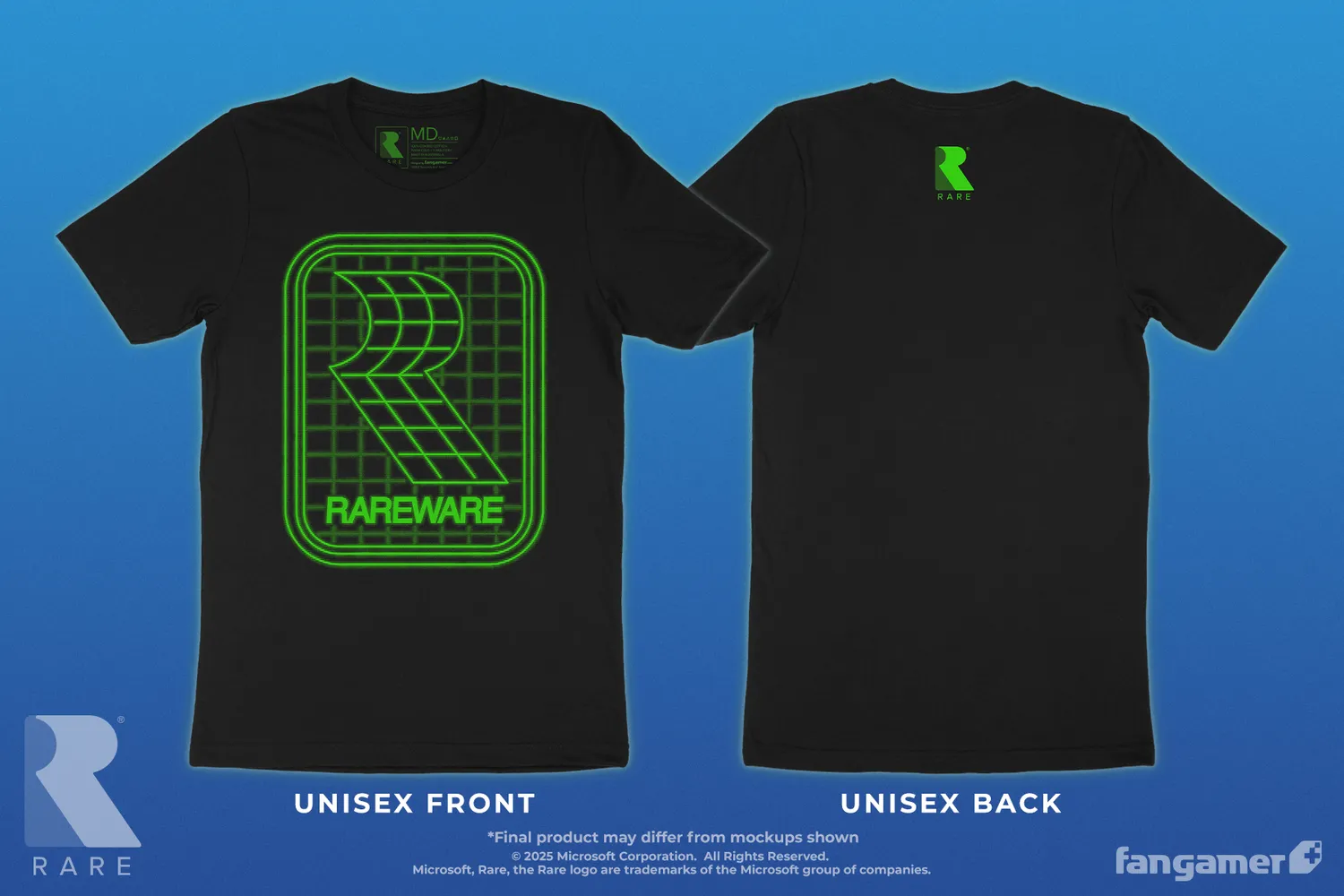 Fangamer Wireframe Retro Logo T-Shirt