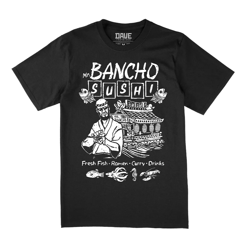 Fangamer Dave the Diver Bancho Sushi T-Shirt Baumwolle
