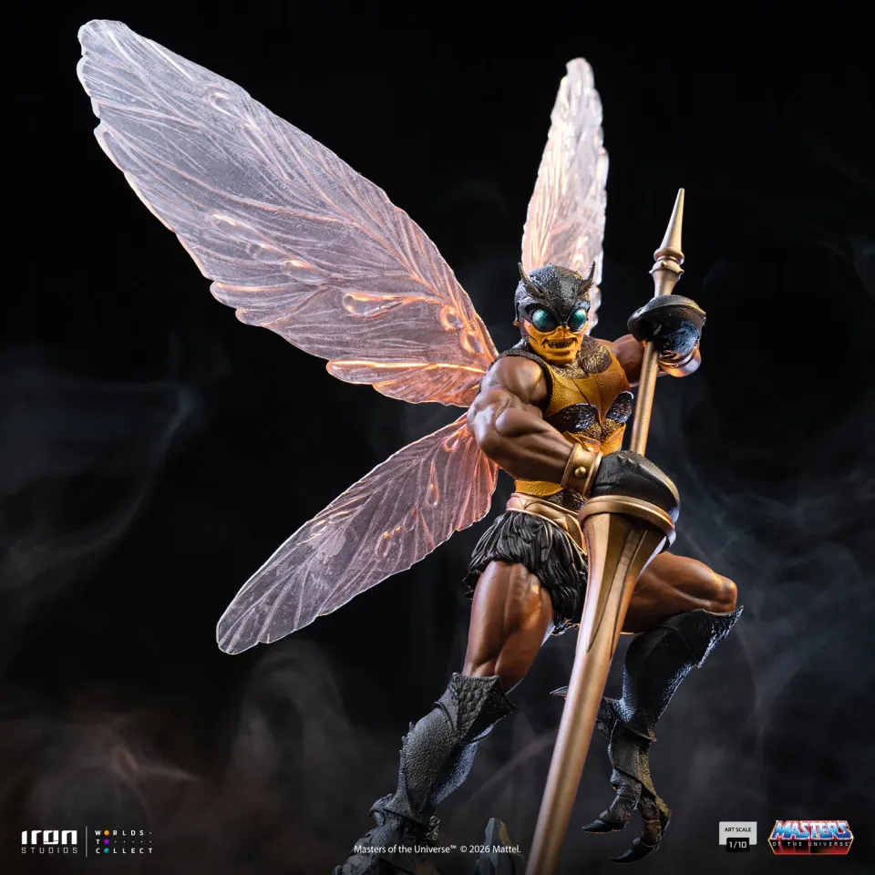 Masters of the Universe Iron Studios Buzz-Off Statue 35,5 cm