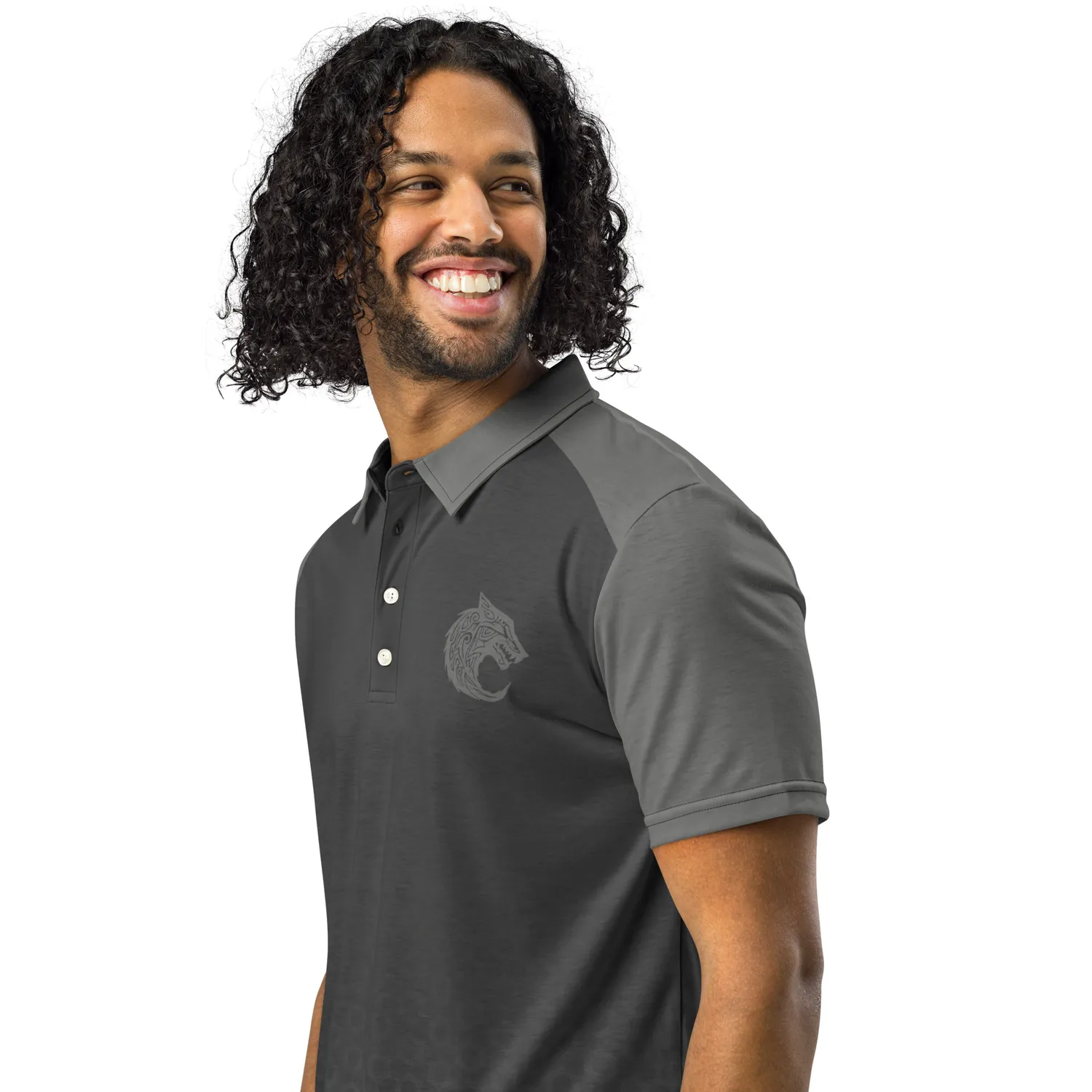 Crimson Desert Stamina Symbol Polo Polyester