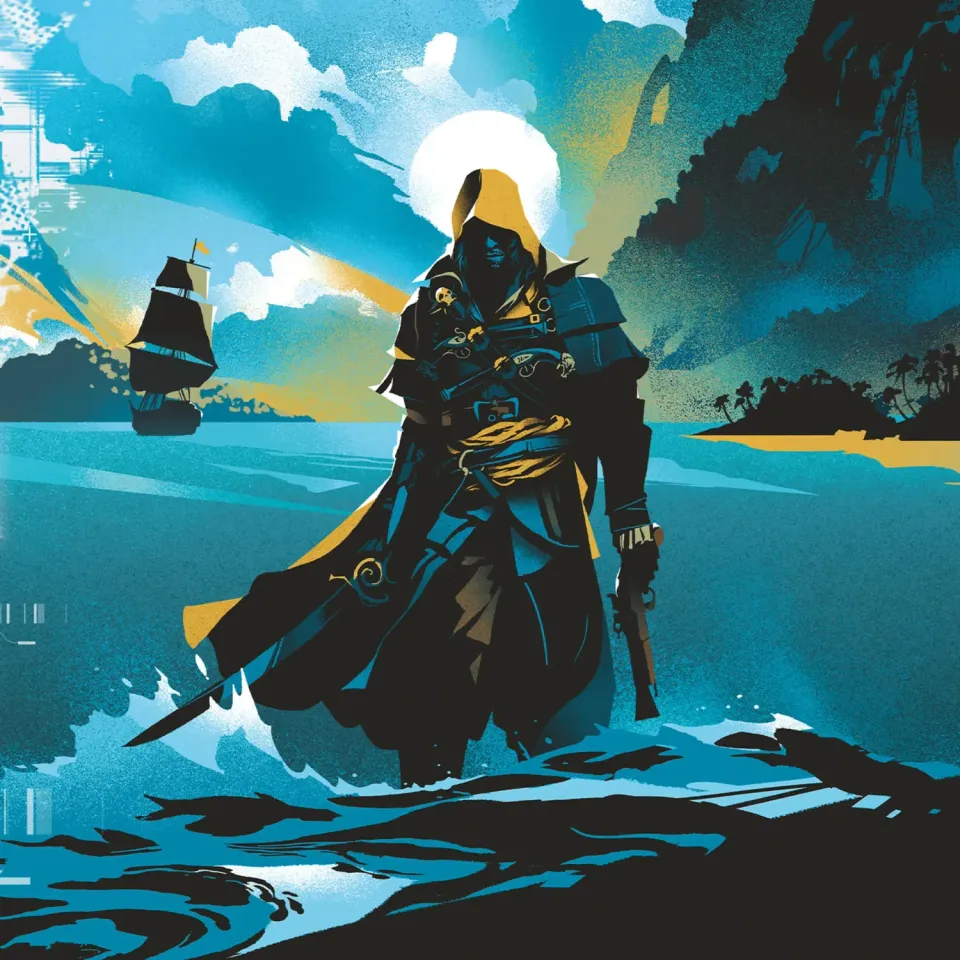 Assassin's Creed IV Black Flag Soundtrack 2LP Vinyl