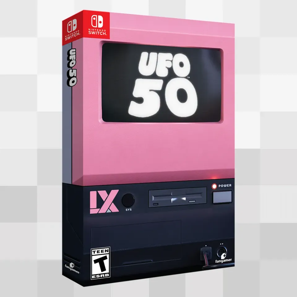 Fangamer UFO 50 Deluxe Edition Switch Spiel physisch mit Extras
