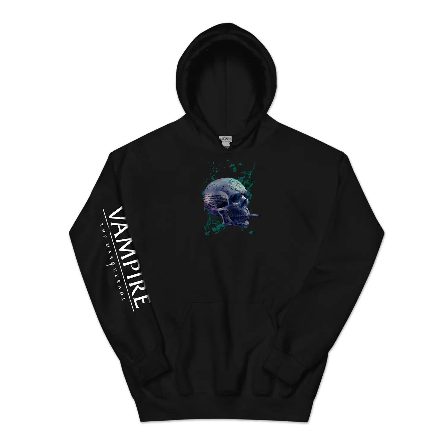 White Wolf Vampire Hoodie Fleece