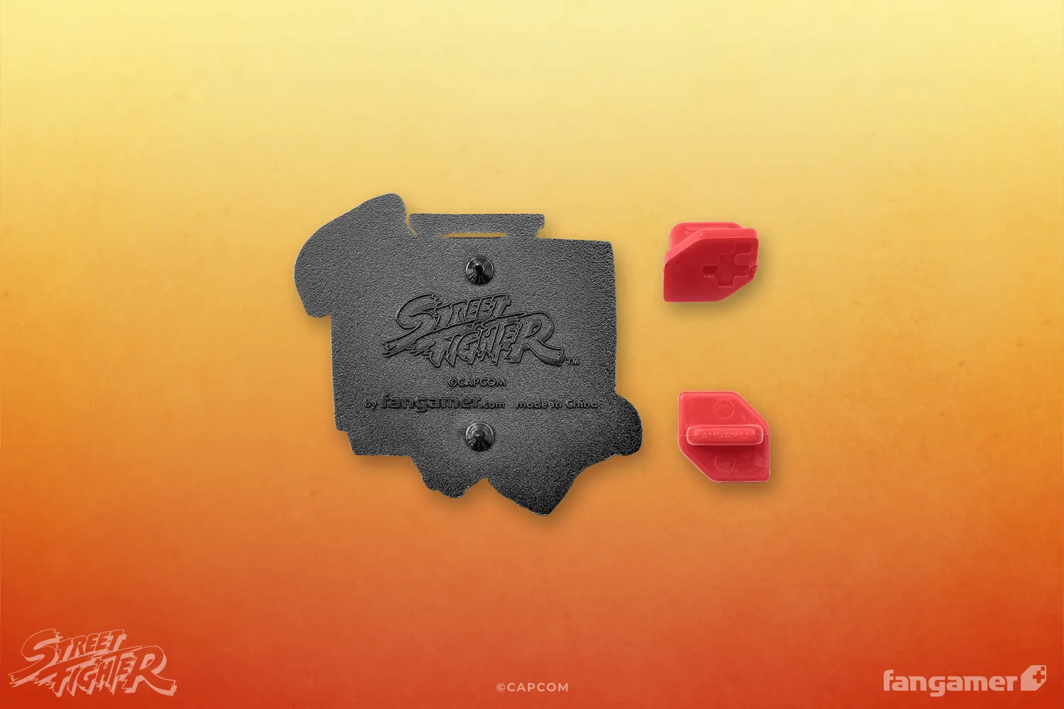 Fangamer Street Fighter Buddies Lenticular Pin