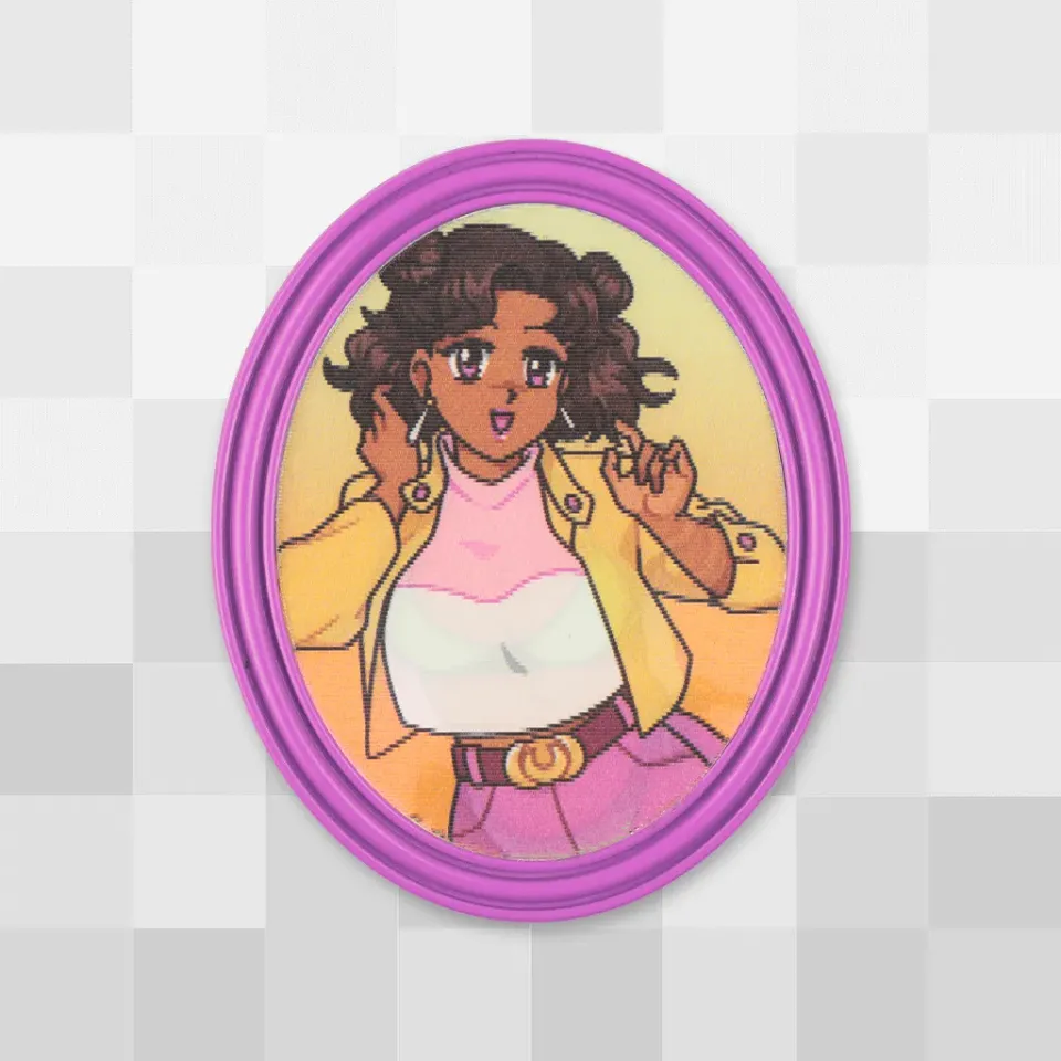 Fangamer Fields of Mistria Reina Lenticular Pin Anstecker