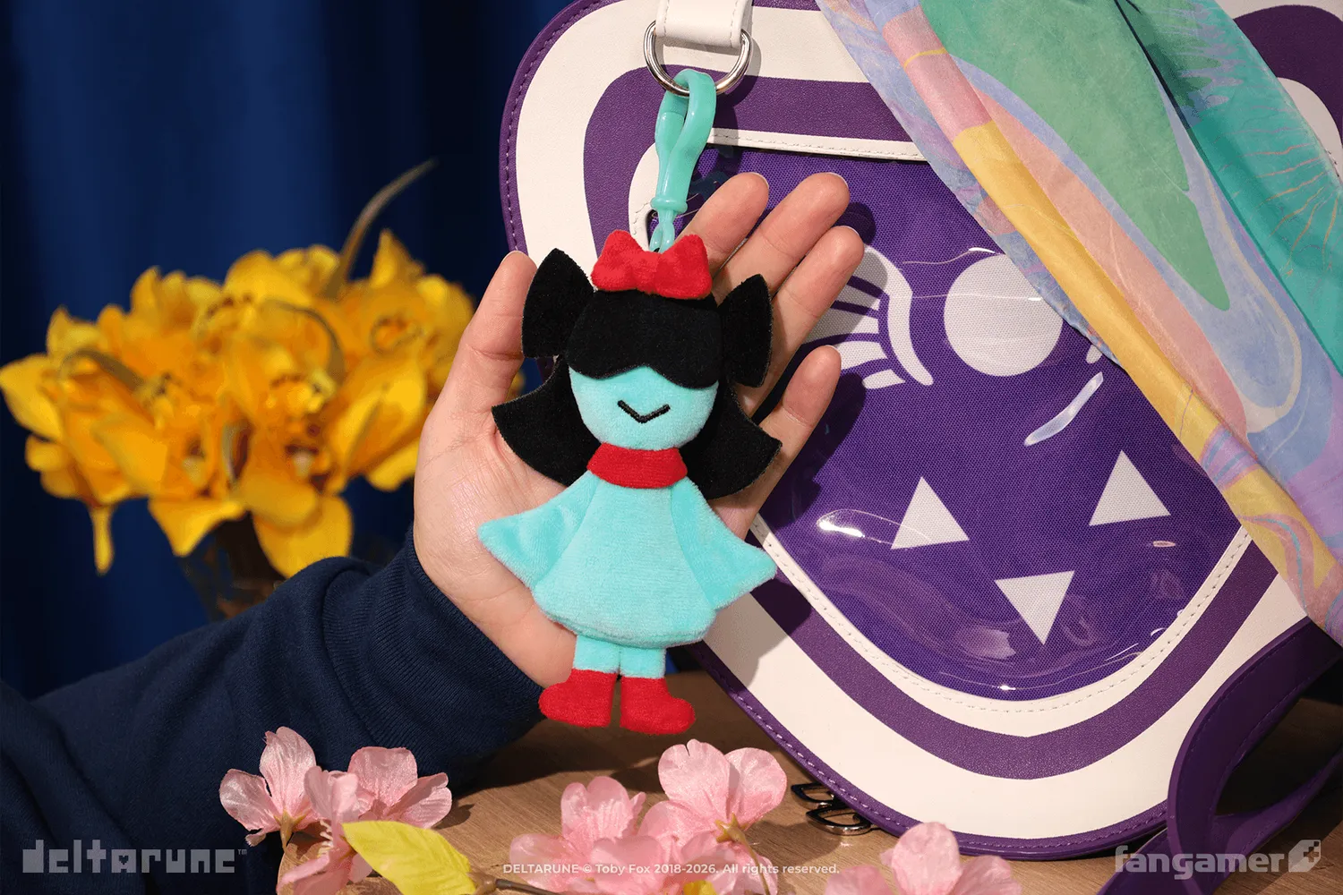 Fangamer Aqua Clip-On Plush DELTARUNE