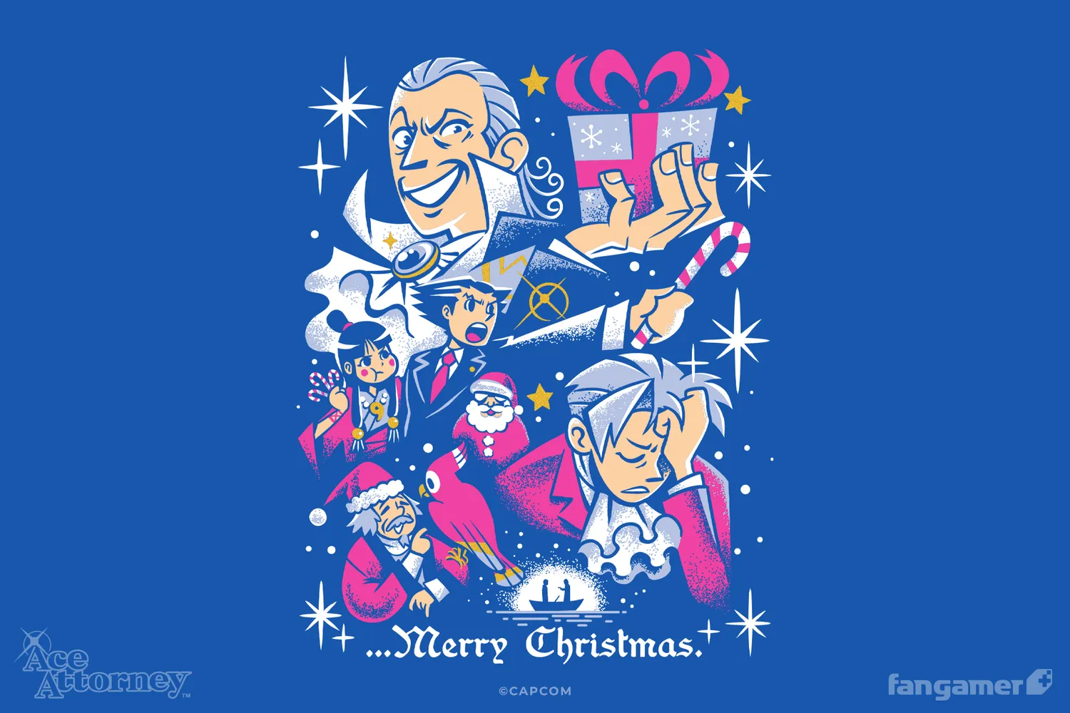 Fangamer Almost Christmas Sweater Ace Attorney Sweatshirt