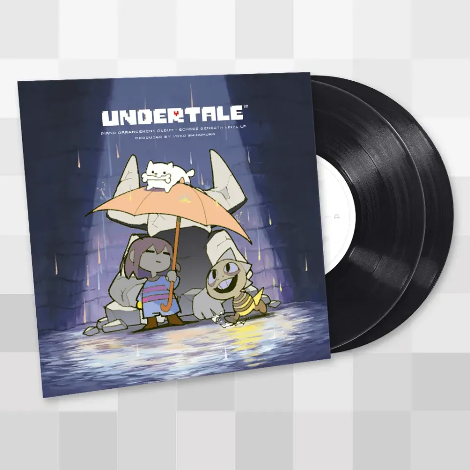 Fangamer UNDERTALE Echoes Beneath Vinyl Schallplatte Piano Arrangement