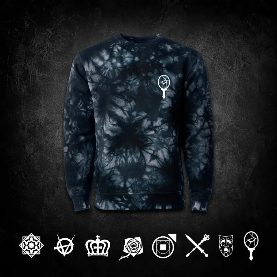 White Wolf Vampire: The Masquerade Clan Tie-dye Sweatshirt