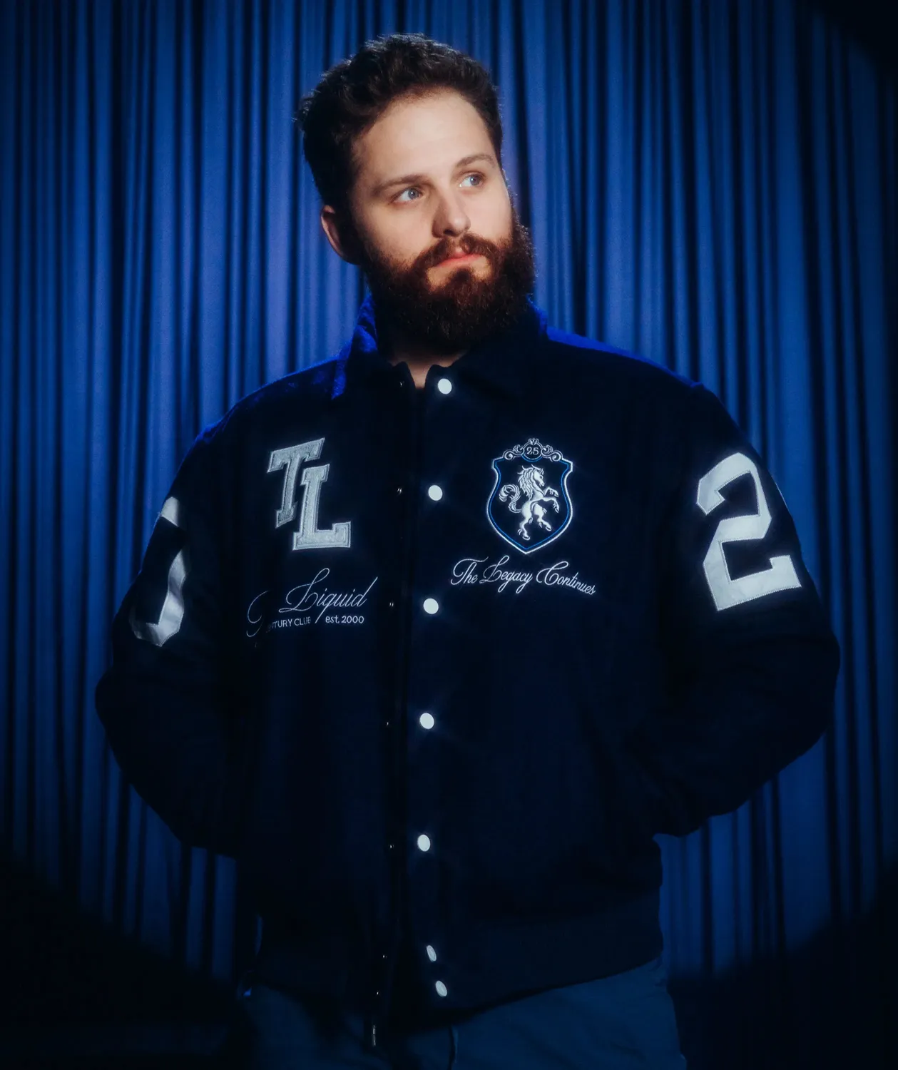 Team Liquid Quarter Century Varsity Jacket Collegejacke