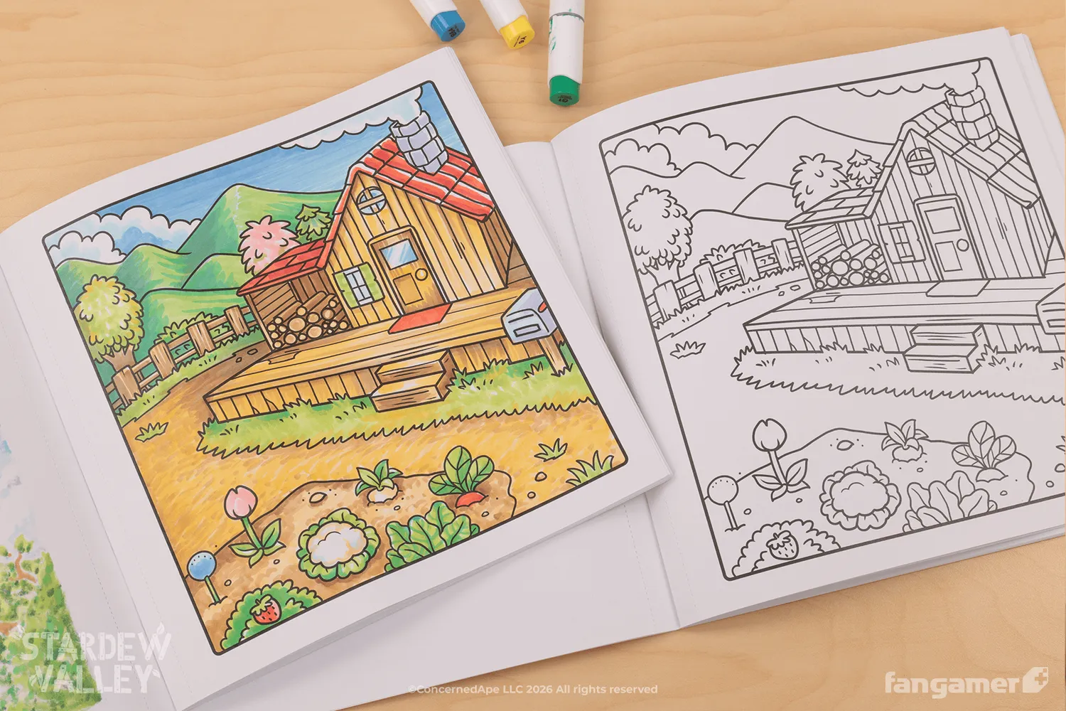 Fangamer Stardew Valley Coloring Book Malbuch 20 Seiten