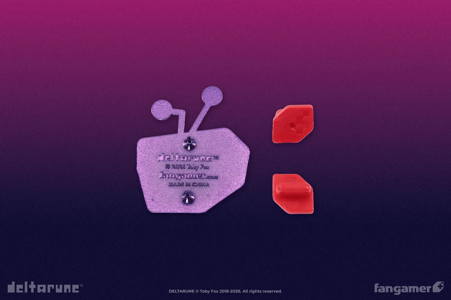 Fangamer DELTARUNE Mr. Tenna Lenticular Pin