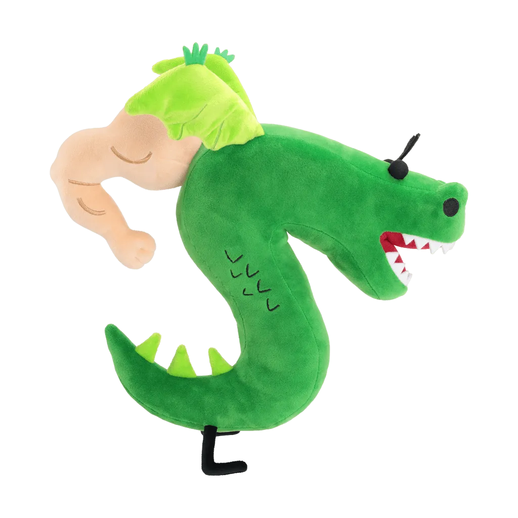 Fangamer Homestar Runner Trogdor Plüschtier 40 cm