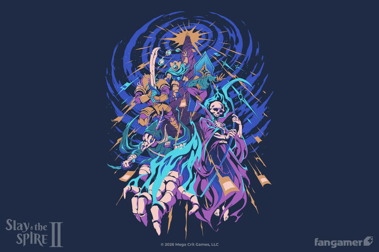 Fangamer Slay the Spire Cast of Climbers T-Shirt
