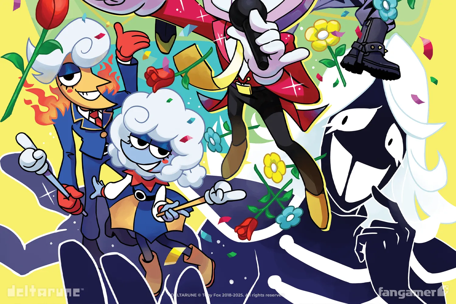Fangamer Deltarune Feature Presentation Poster