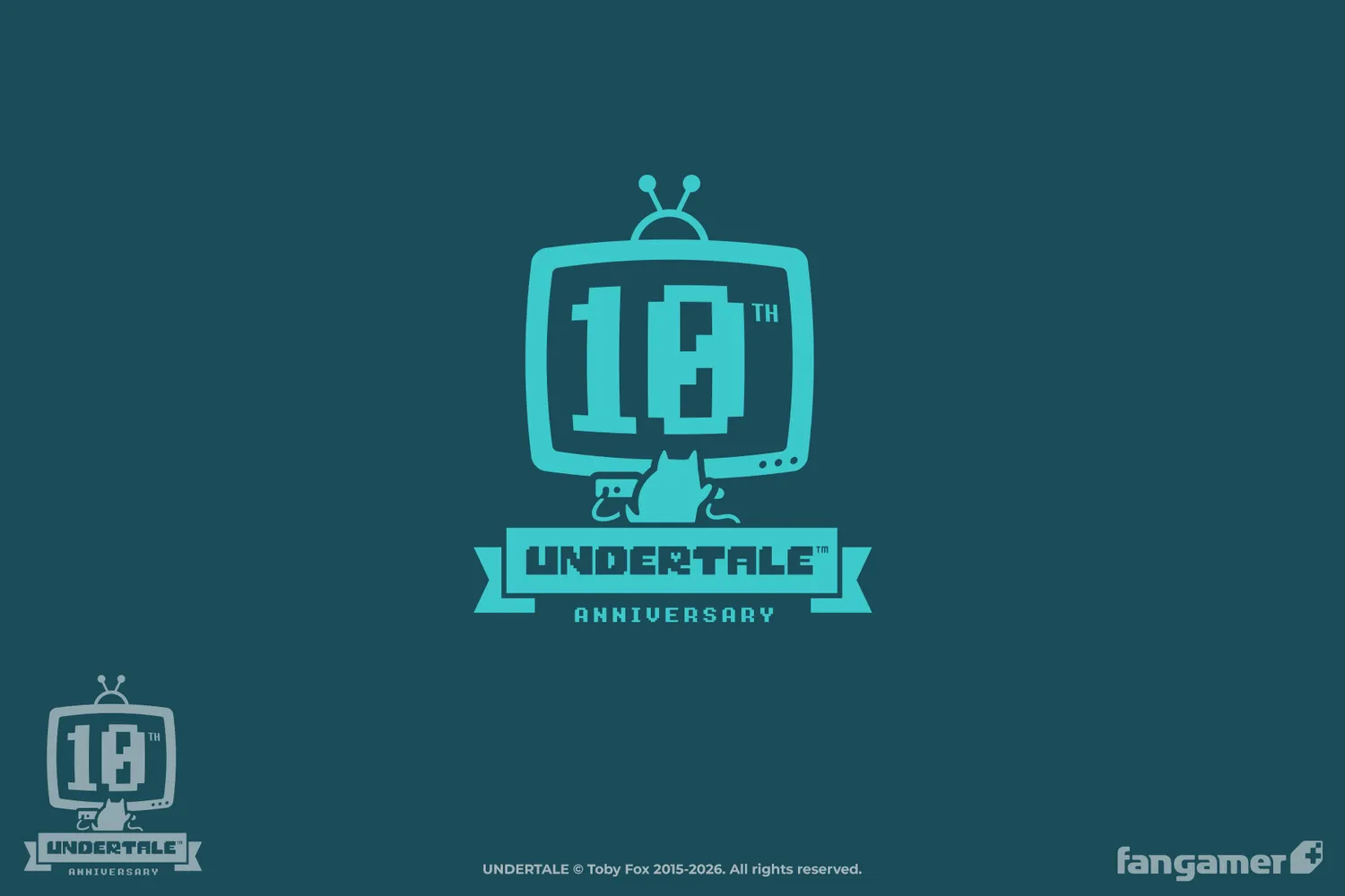 Fangamer Undertale Onslaught 10th Anniversary T-Shirt Baumwolle