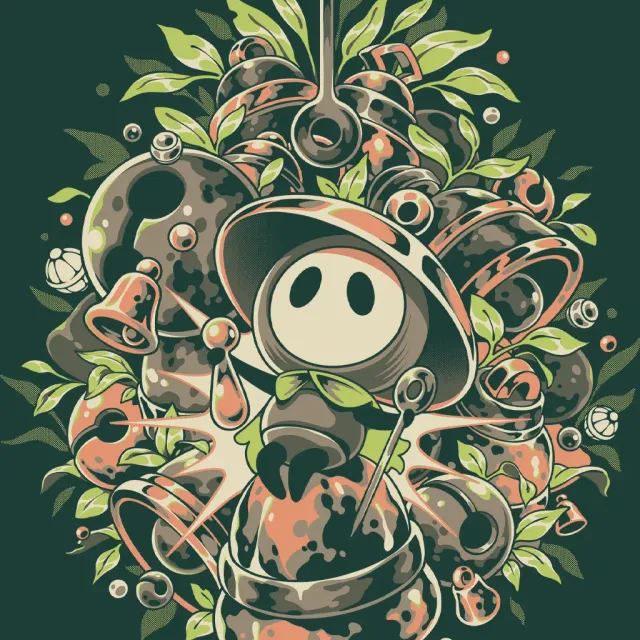 Fangamer Hollow Knight Hopeful Pilgrim T-Shirt Baumwolle