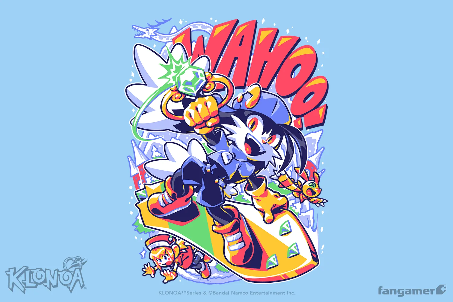 Fangamer Klonoa Wahoo T-Shirt Baumwolle