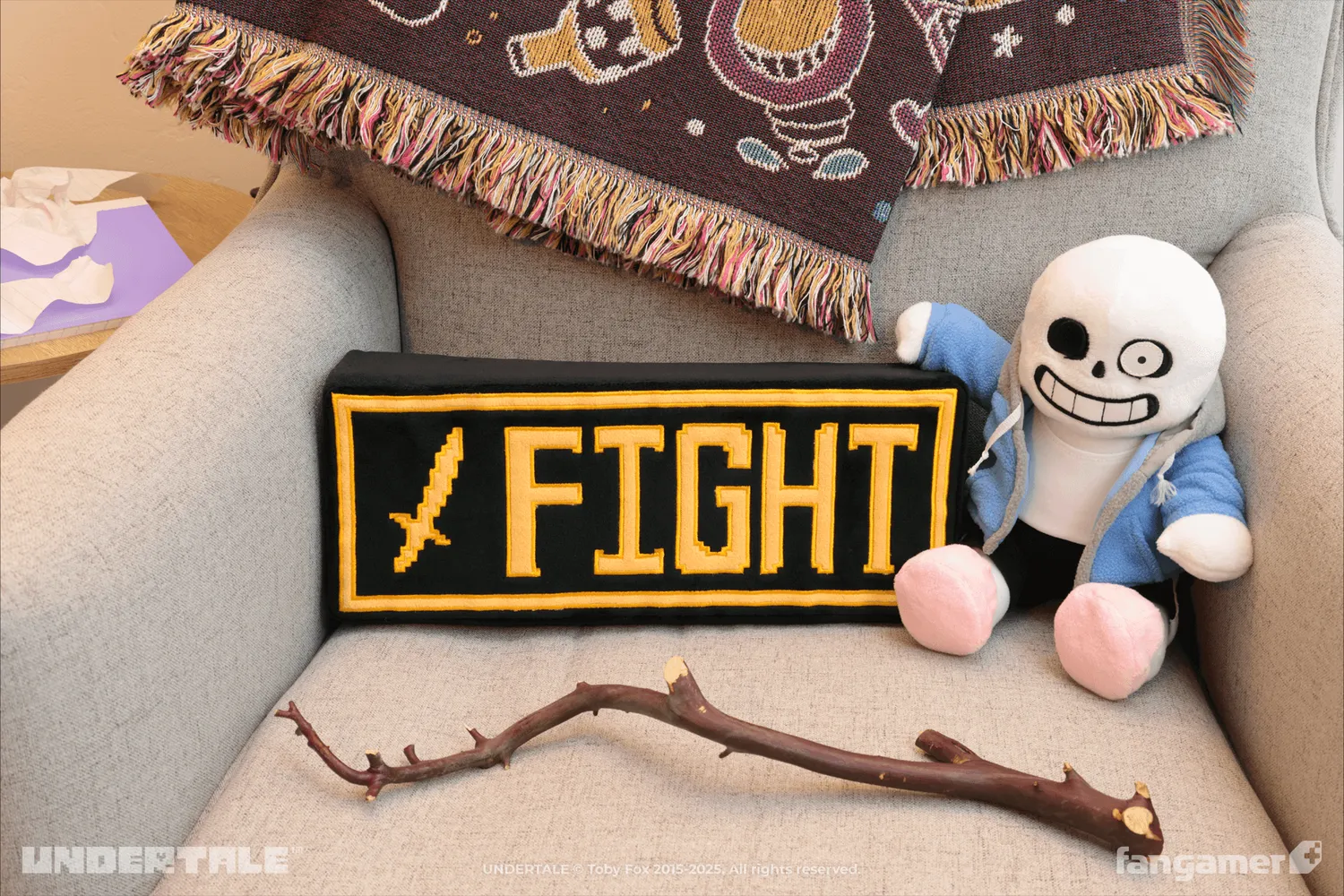 Fangamer UNDERTALE Mercy or Fight Plüschkissen 35 cm