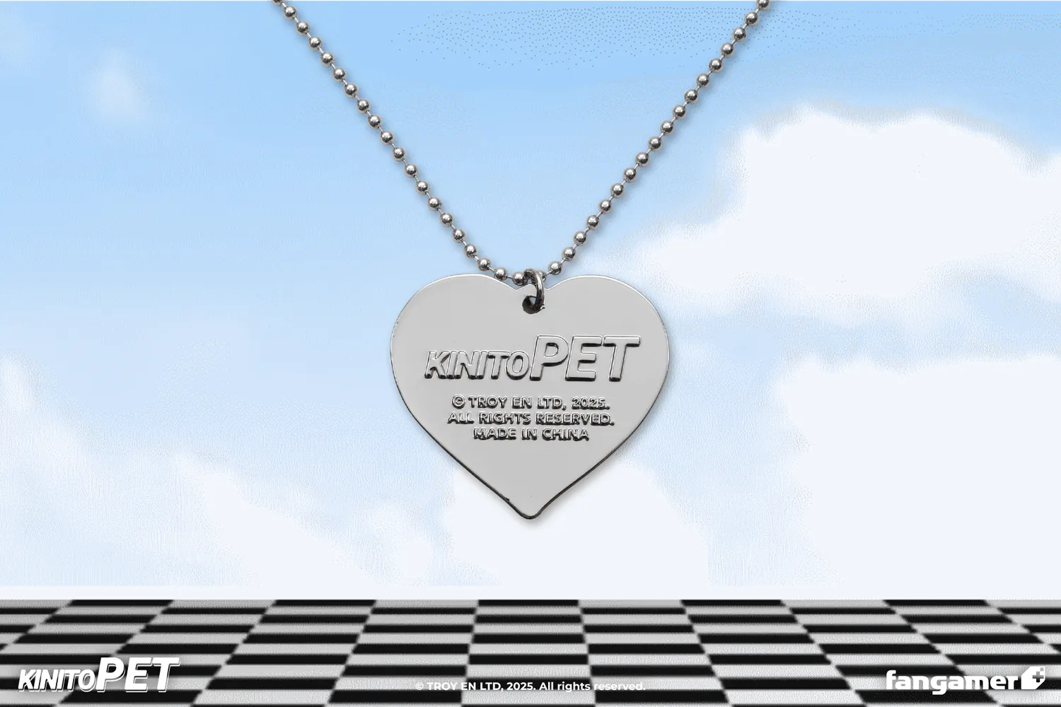 Fangamer KinitoPET Best Friend Halskette Emaille