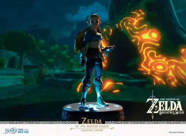 Zelda Breath of the Wild Zelda PVC Statue Collector's LED 25 cm