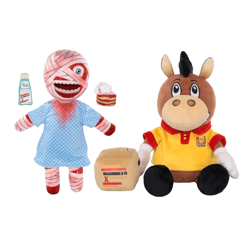 Fangamer Mouthwashing Plush Combo Plüsch Set offiziell lizenziert