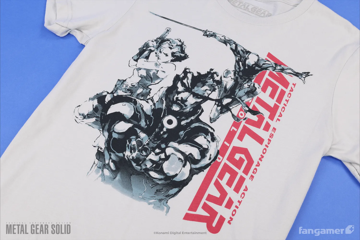 Fangamer Metal Gear Solid Stealth Mission T-Shirt Key Art