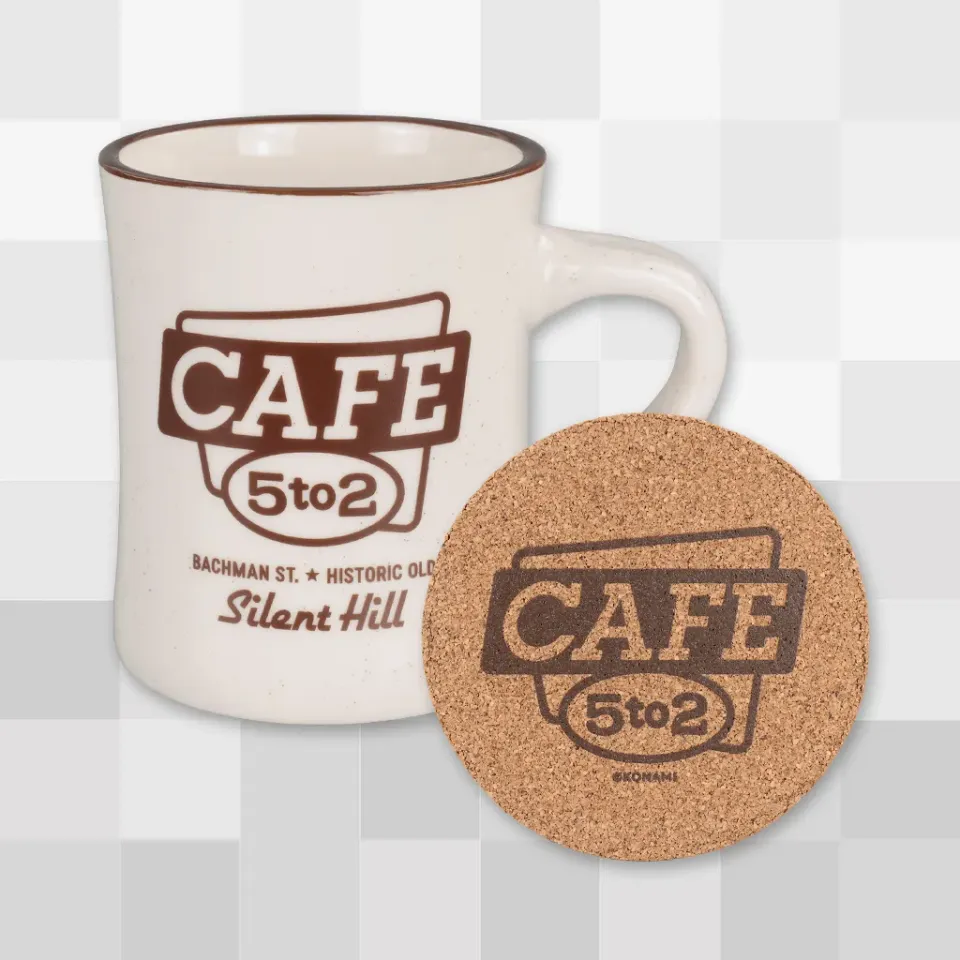 Fangamer Silent Hill Cafe 5to2 Tasse 355 ml gesprenkelt
