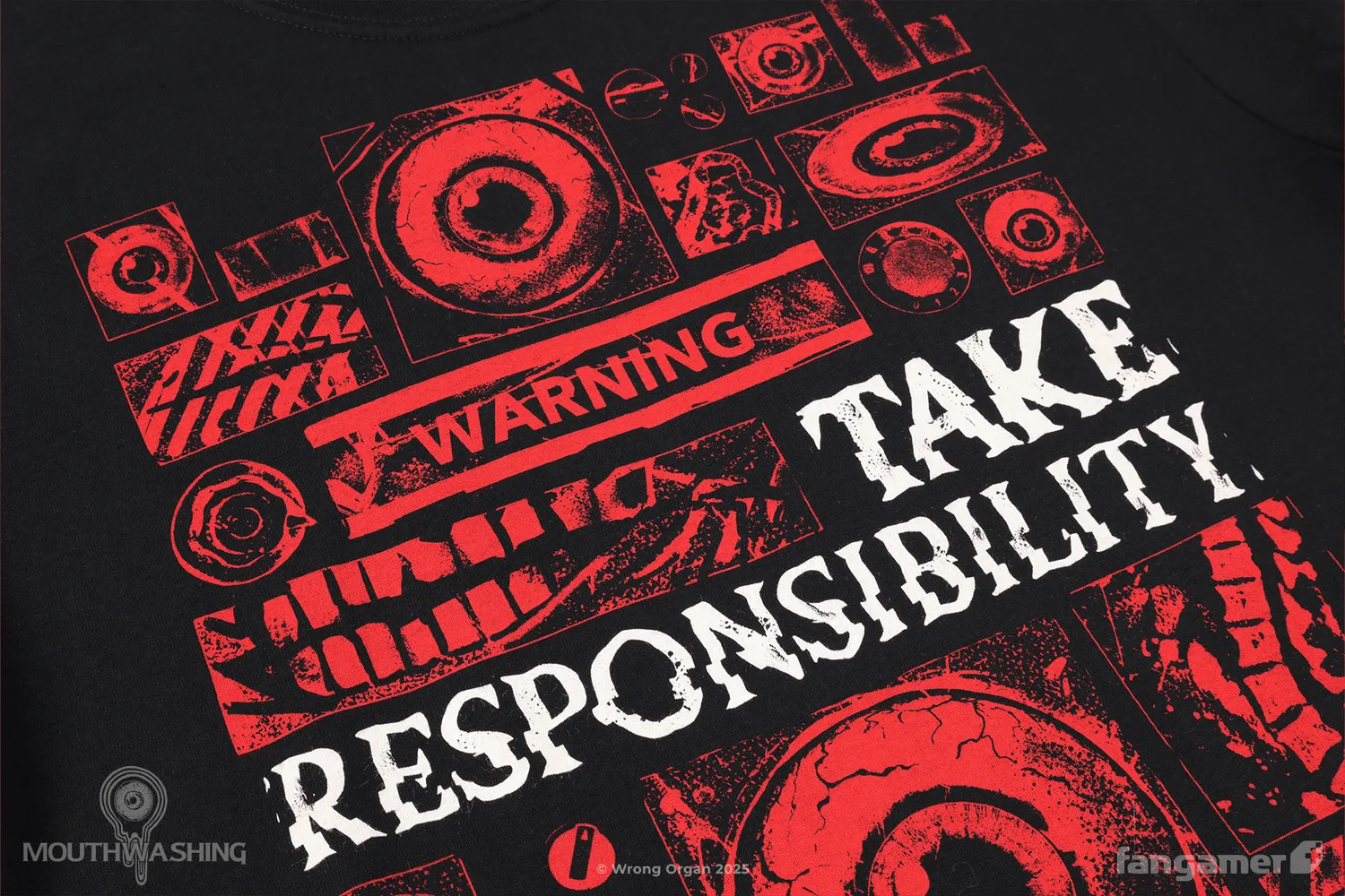 Fangamer MOUTHWASHING Take Responsibility Longsleeve Baumwolle