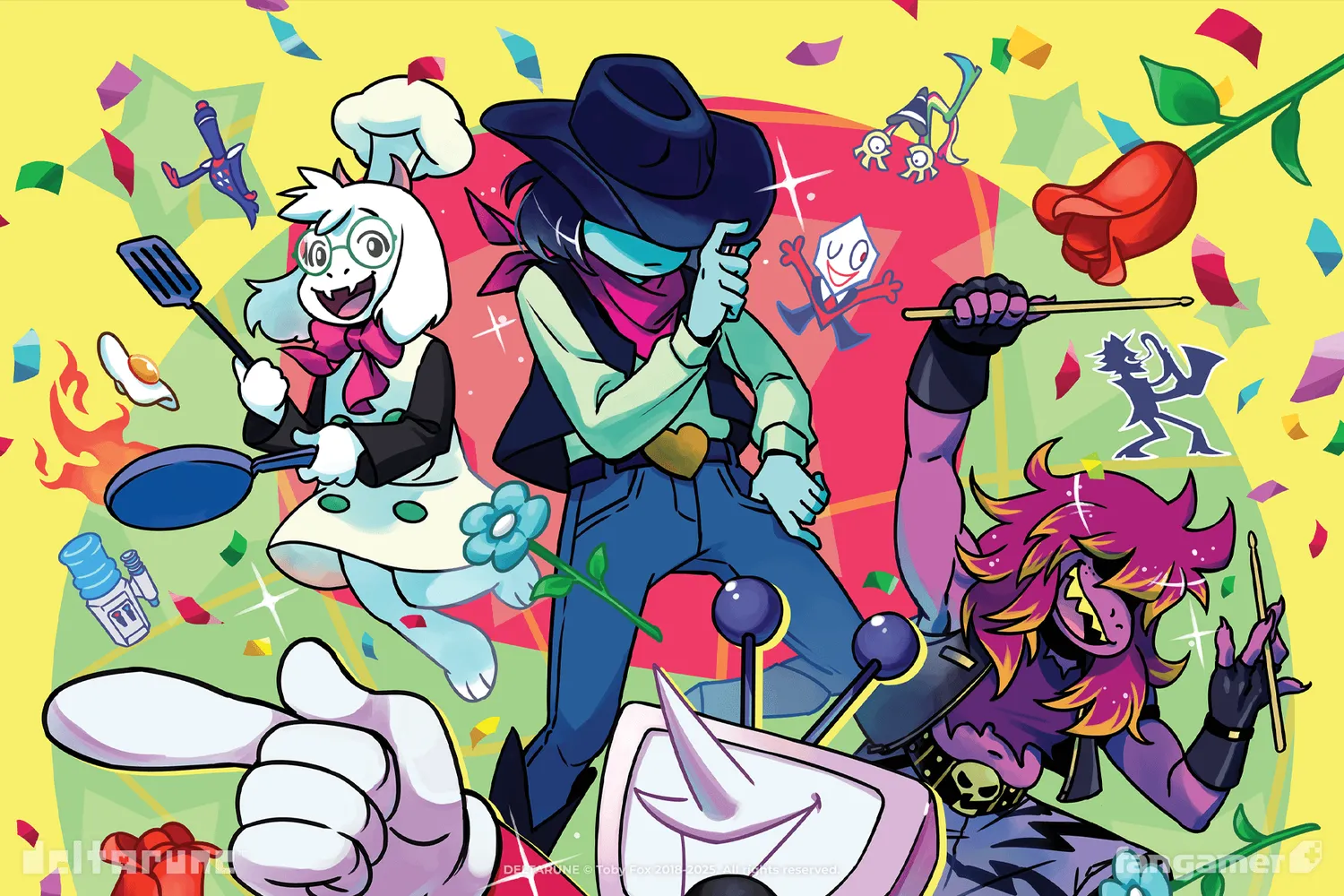 Fangamer Deltarune Feature Presentation Poster