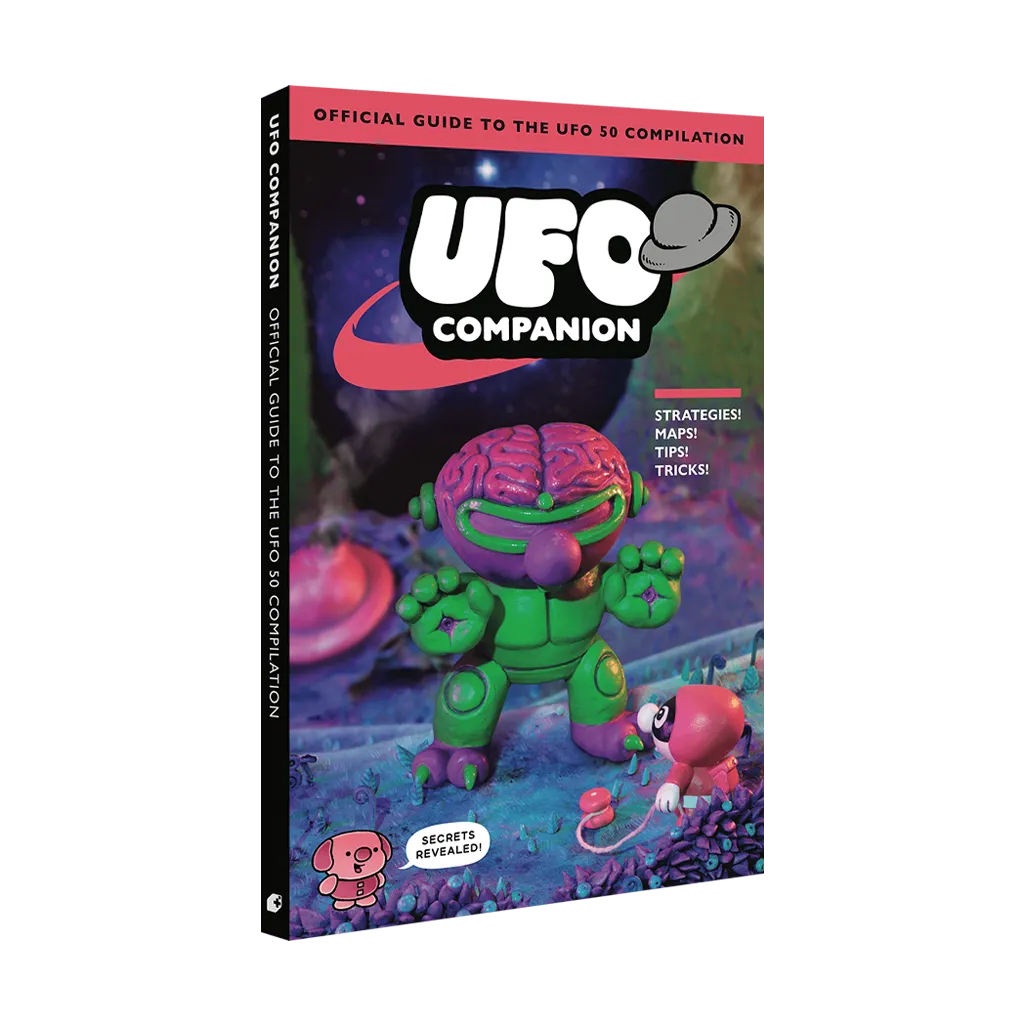 Fangamer UFO 50 Companion Guide Buch 100 Seiten