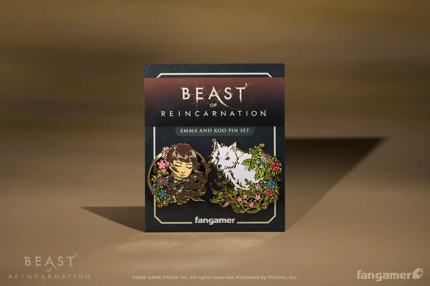 Fangamer Beast of Reincarnation Emma and Koo Emaille Pins 2er Set Hard