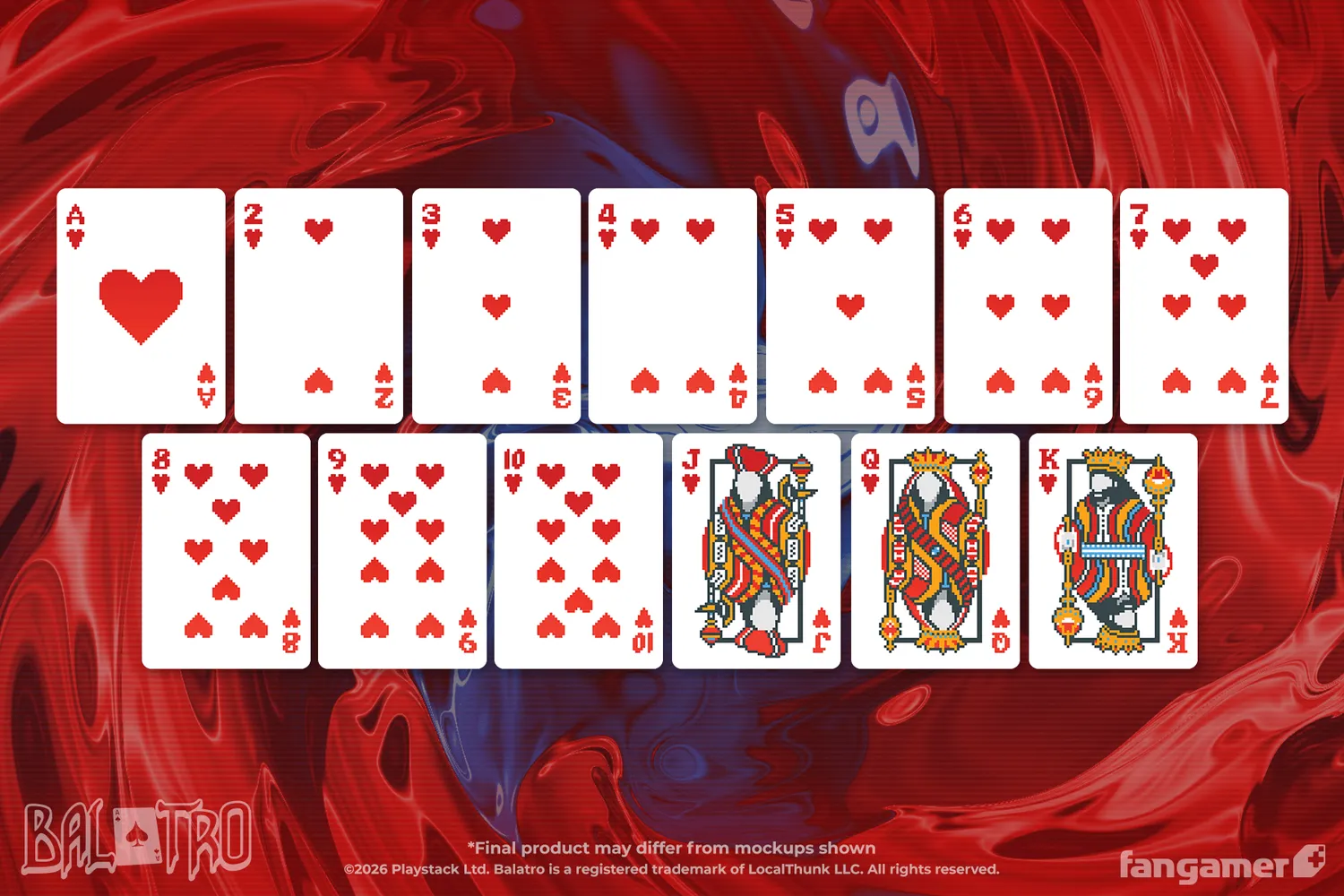 Fangamer Balatro Ghost Deck Spielkarten mit 4 Jokern
