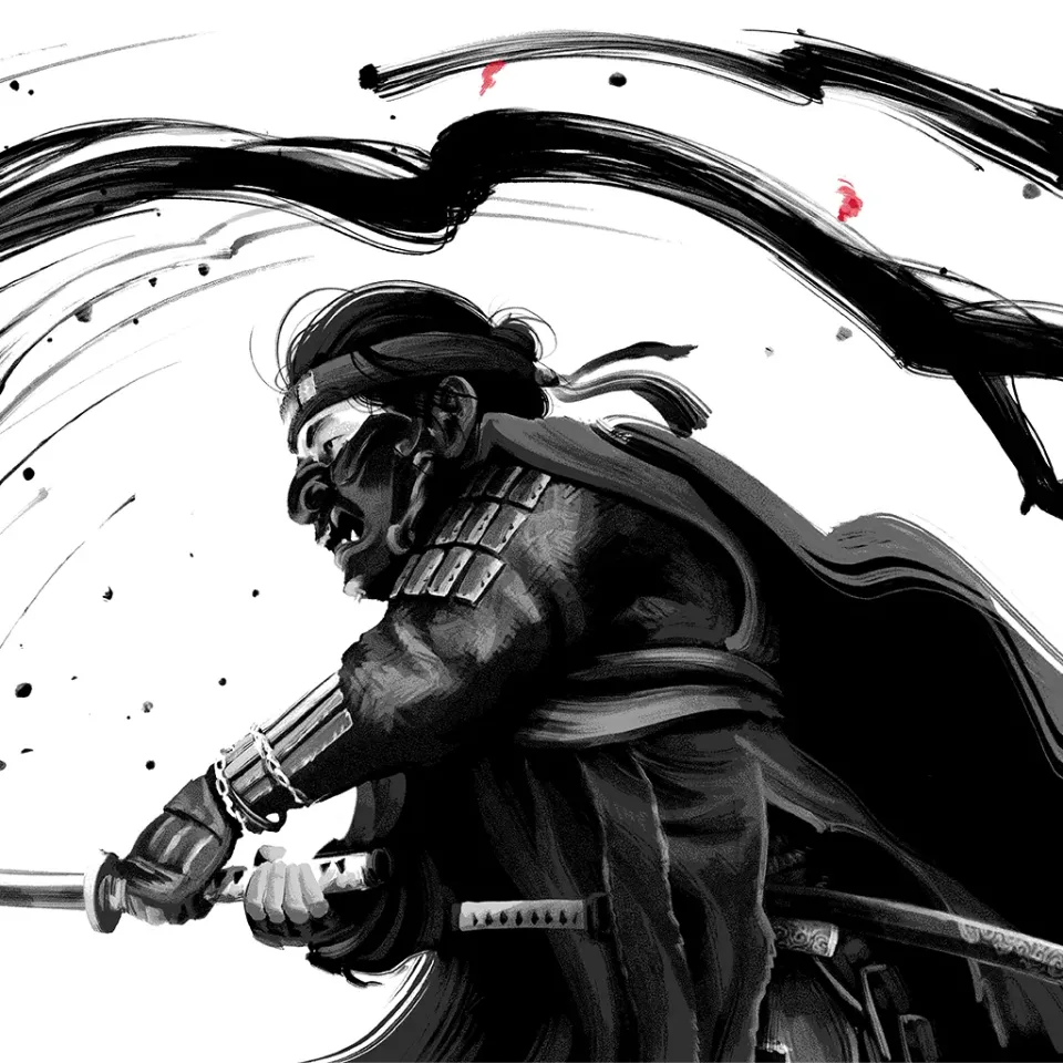 Fangamer Ghost of Tsushima Shadow of the Samurai Poster