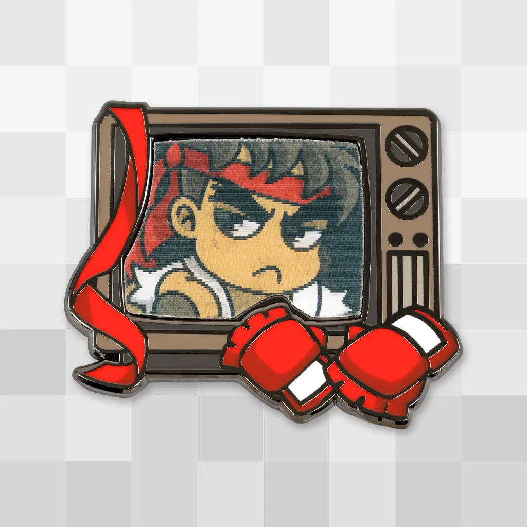 Fangamer Street Fighter Buddies Lenticular Pin