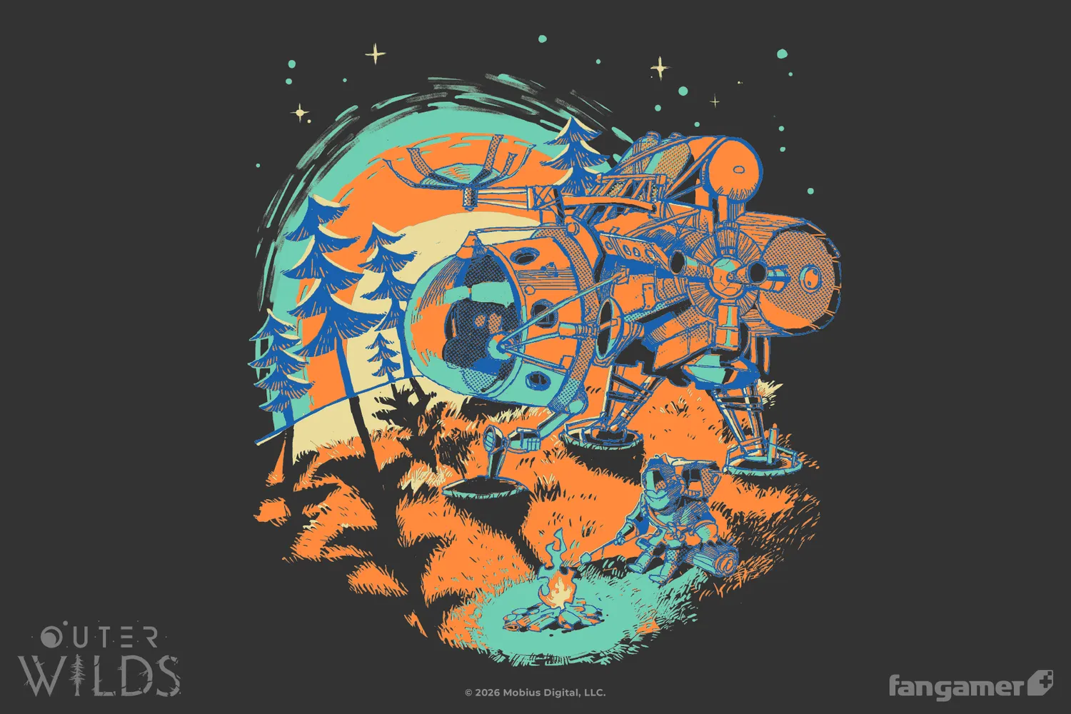 Fangamer Outer Wilds Campfire Hoodie