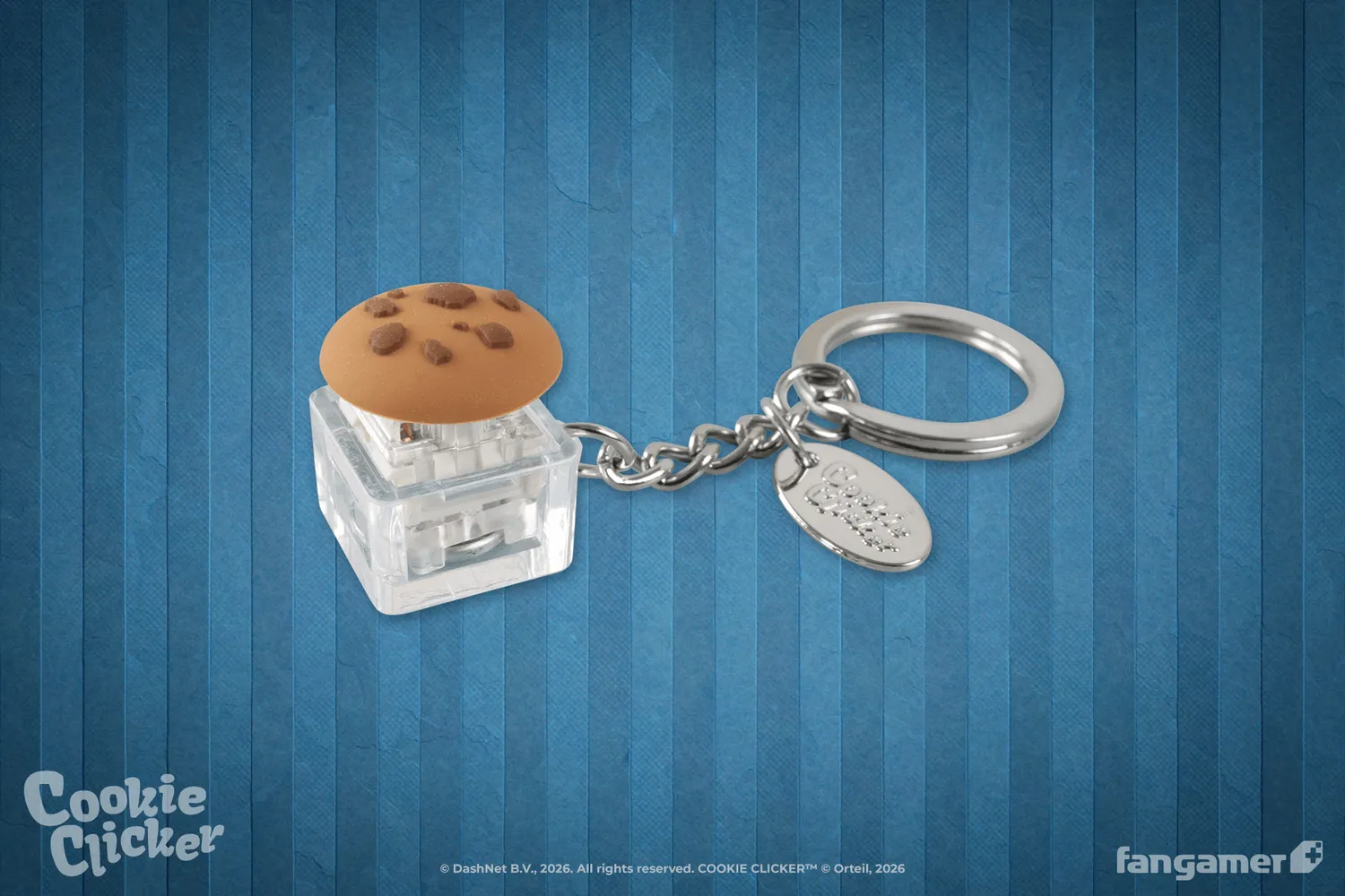 Fangamer Cookie Clicker Clicker Cookie Schlüsselanhänger